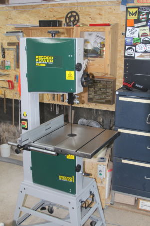 Neue Bandsäge – Record Power BS350S – Alex´s Werkstatt Blog